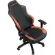 Кресло игровое Anda Seat Luna Color PVC Size L Black/Orange (AD18-48-BO-PV)