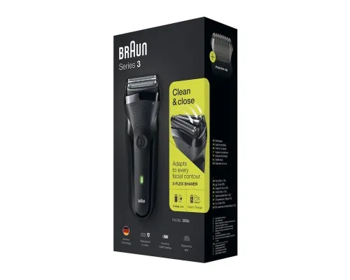 Електробритва Braun Series 3 300 Black