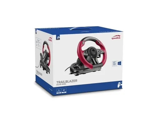 Кермо Speedlink Trailblazer Racing Wheel PC/Xbox One/PS3/PS4 Black/Red (SL-450500-BK)