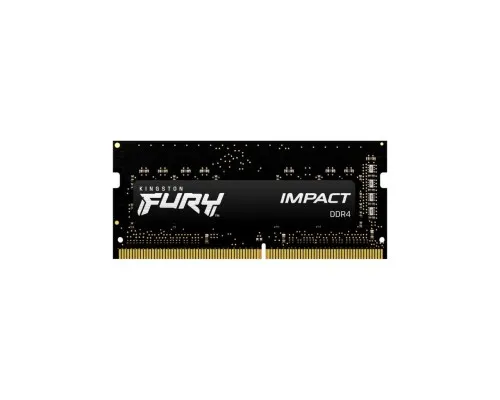 Модуль памяті для ноутбука SoDIMM DDR4 64GB (2x32GB) 3200 MHz Fury Impact Kingston Fury (ex.HyperX) (KF432S20IBK2/64)