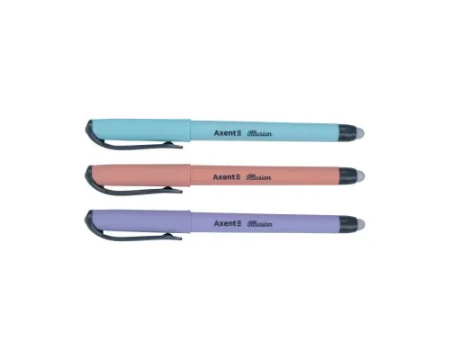 Ручка гелева Axent пиши-стирай Illusion, синя (AG1094-02-A)