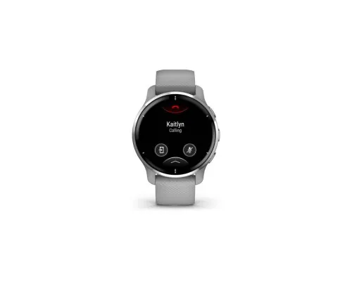 Смарт-часы Garmin Venu 2 Plus, Powder Gray + Passivated, GPS (010-02496-10)