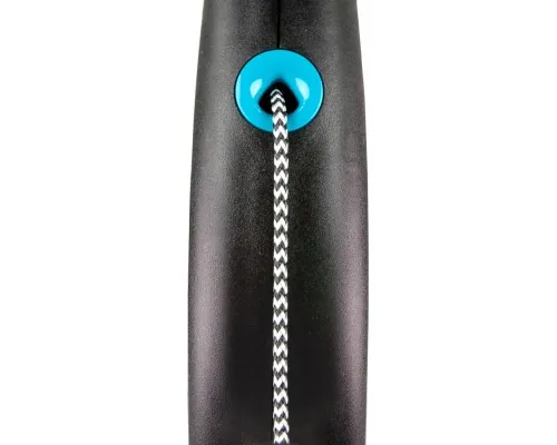Повідок для собак Flexi Black Design М трос 5 м (блакитний) (4000498033432)