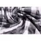 Плед Ardesto Flannel клітинка сіра, 200х220 см (ART0102PB)