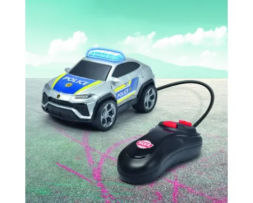 Машина Dickie Toys Полицейская машина Ламборгини Урус на дистанционном управлении со световым эффектом 13 см (3712023)