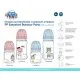 Бутылочка для кормления Canpol babies Bonjour Paris с широким отверстием 240 мл Розовая (35/232_pin)