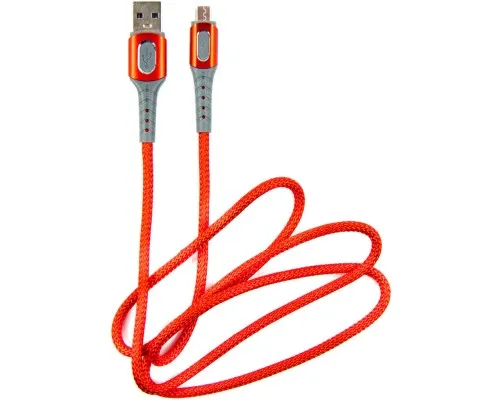 Дата кабель USB 2.0 AM to Micro 5P 1.0m red Dengos (NTK-M-LP-RED)