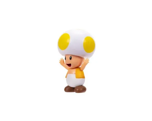 Фигурка Super Mario с артикуляцией – Желтый Тоад 6 см (41291i-GEN)