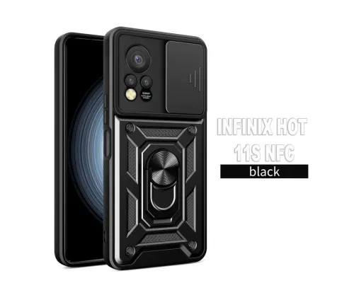 Чохол до мобільного телефона BeCover Military Infinix Hot 11S NFC Black (709093)