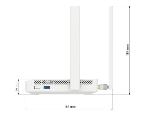 Маршрутизатор Keenetic Hero 4G+ (KN-2311)