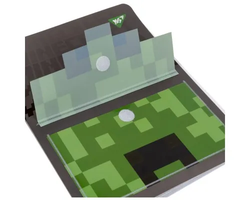 Папка с файлами Yes А4 с 20 файлами Minecraft с карманом (492103)