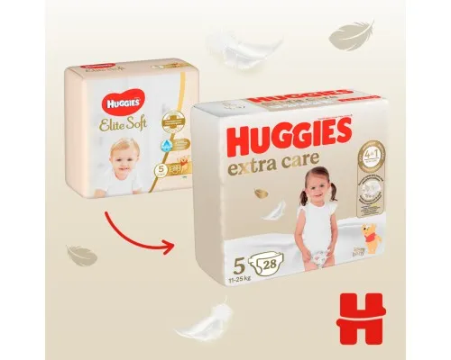 Підгузки Huggies Extra Care Size 5 (11-25 кг) 28 шт (5029053583150)