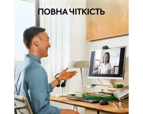 Веб-камера Logitech Brio 100 Full HD Graphite (960-001585)