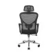 Офисное кресло Richman Солана Хром M-1 (Tilt) Сетка черная (ADD0003214)