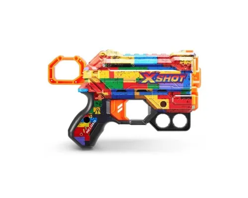 Игрушечное оружие Zuru X-Shot Быстрострельный бластер Skins Menace Striper (8 патронов) (36515N)