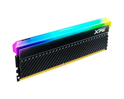 Модуль пам'яті для комп'ютера DDR4 16GB (2x8GB) 3600 MHz XPG Spectrix D45G RGB Black ADATA (AX4U36008G18I-DCBKD45G)