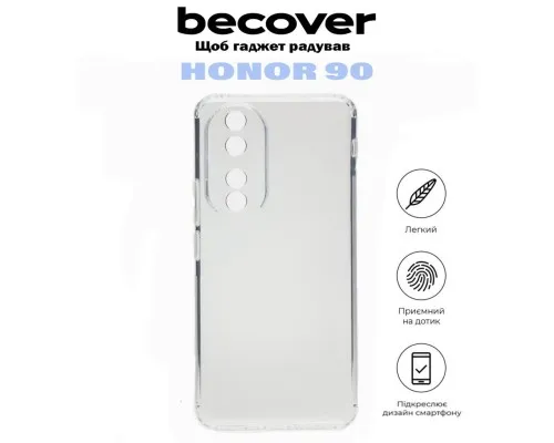 Чохол до мобільного телефона BeCover Honor 90 Transparancy (710874)