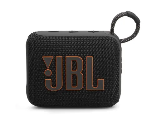 Акустическая система JBL Go 4 Black (JBLGO4BLK)