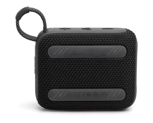 Акустическая система JBL Go 4 Black (JBLGO4BLK)