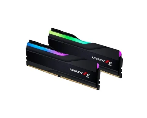 Модуль пам'яті для комп'ютера DDR5 32GB (2x16GB) 5200 MHz Trident Z5 RGB Black G.Skill (F5-5200J3636C16GX2-TZ5RK)