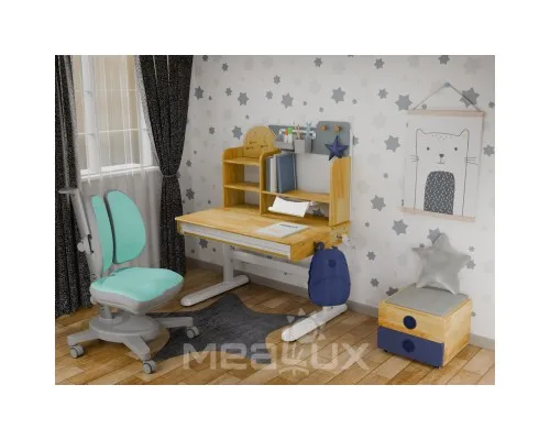 Парта с креслом Mealux Timberdesk S (парта+кресло+тумба) (BD-685 S+ box BD 920-2 BL+Y-115 TG)