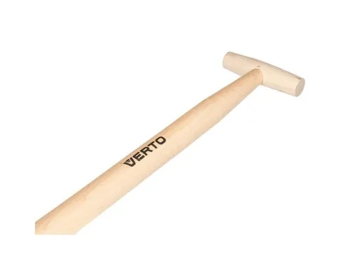Лопата Verto штикова пряма, руків'я дерев'яне Т-подібне, 117см, 1.8кг (15G026)