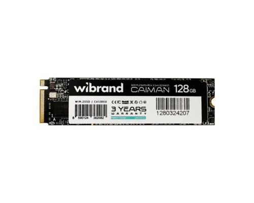 Накопитель SSD M.2 2280 128GB Caiman Wibrand (WIM.2SSD/CA128GB)