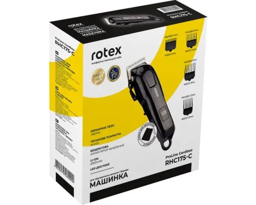 Машинка для стрижки Rotex RHC175-C ProLine Cordless