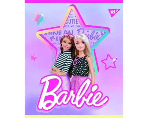 Тетрадь Yes А5 Barbie 18 листов линия (766825)