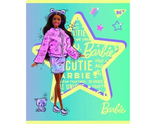 Тетрадь Yes А5 Barbie 18 листов линия (766825)