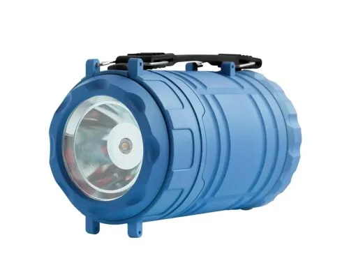 Ліхтар Quantum Nice blue 1WLED + 3WCOB 3xAА (QM-FL3041)