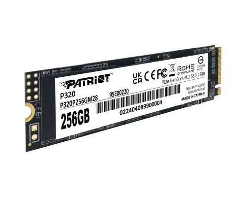 Накопичувач SSD M.2 2280 256GB Patriot (P320P256GM28)