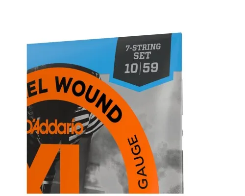 Струни для гітари D'Addario XL Nickel Wound Regular Light 7-String (10-59) (EXL110-7)