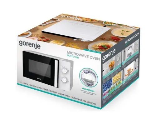 Мікрохвильова піч Gorenje MO17E1WH