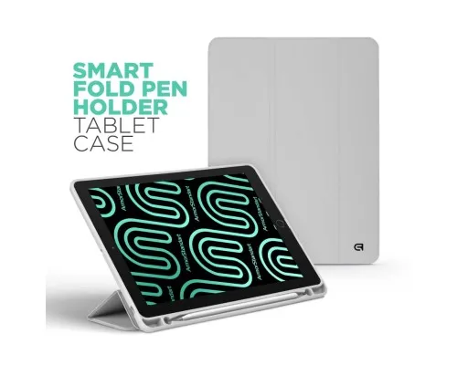 Чохол до планшета Armorstandart Smart Fold Pen Apple iPad Air 11 (2024) Light Grey (ARM78123)