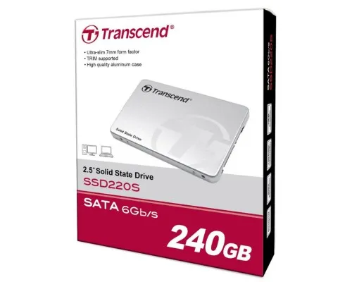 Накопитель SSD 2.5 240GB Transcend (TS240GSSD220S)