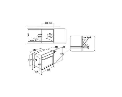 Духовой шкаф Whirlpool W7OM44S1C