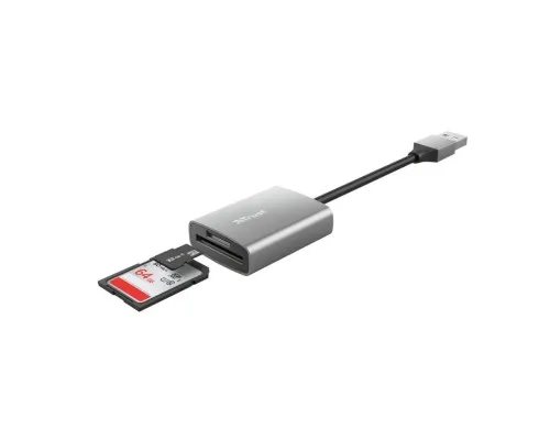 Считыватель флеш-карт Trust Dalyx Fast USB 3.2 Card reader (24135)