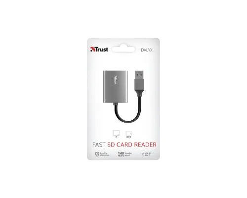 Считыватель флеш-карт Trust Dalyx Fast USB 3.2 Card reader (24135)