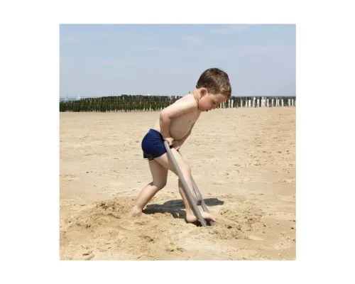 Игрушка для песка QUUT Лопатка SСOPPI с ситом для песка и снега серый + голубой (170228)