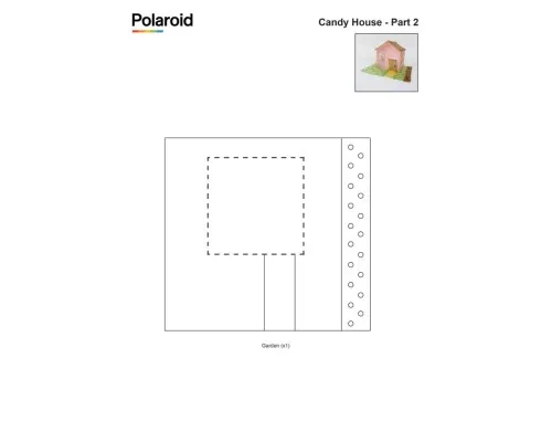 Стержень для 3D-ручки Polaroid Candy pen, круги, коричневый (40 шт) (PL-2510-00)