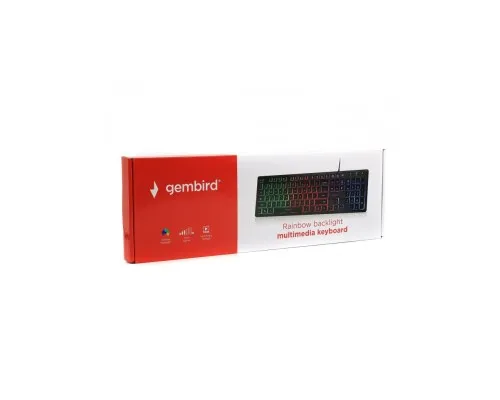 Клавіатура Gembird KB-UML-01-UA USB Black (KB-UML-01-UA)
