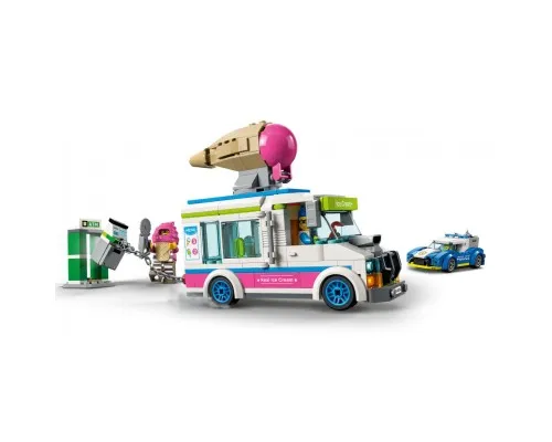 Конструктор LEGO City Полицейское преследование фургона с мороженым (60314)