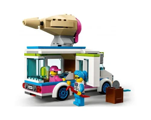 Конструктор LEGO City Полицейское преследование фургона с мороженым (60314)