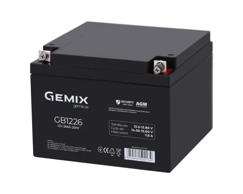 Батарея к ИБП Gemix GB 12V 26Ah Security (GB1226)