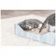 Дряпка (кігтеточка) для котів Trixie картонна з мятою 45×12×33 см (4011905480138)