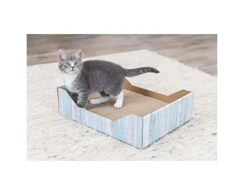 Дряпка (кігтеточка) для котів Trixie картонна з мятою 45×12×33 см (4011905480138)