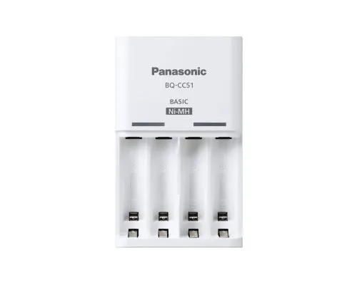 Зарядное устройство для аккумуляторов Panasonic Basic Charger + Eneloop 4AA 2000 mAh New (K-KJ51MCD40E)