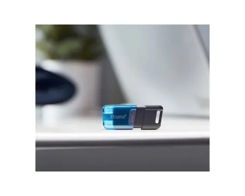 USB флеш накопичувач Kingston 256 GB DataTraveler 80 M USB-C 3.2 (DT80M/256GB)