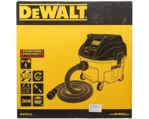 Пилосос будівельний DeWALT DWV901L